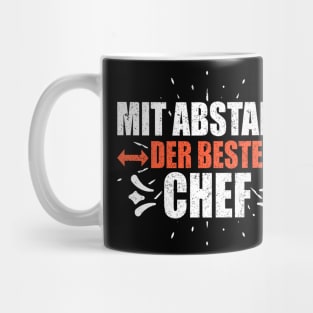 Mit Abstand Beste Chef Witziges Spruch Bleib Zuhause Mug